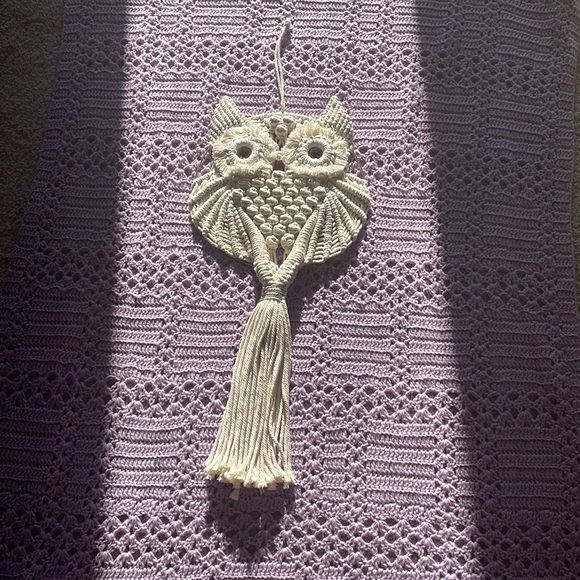 Macrame Owl - Picture 4 of 8